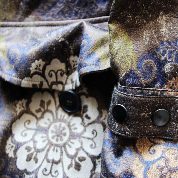 AW13 DRIES VAN NOTEN PRINTED COAT L - Picture 14 of 15